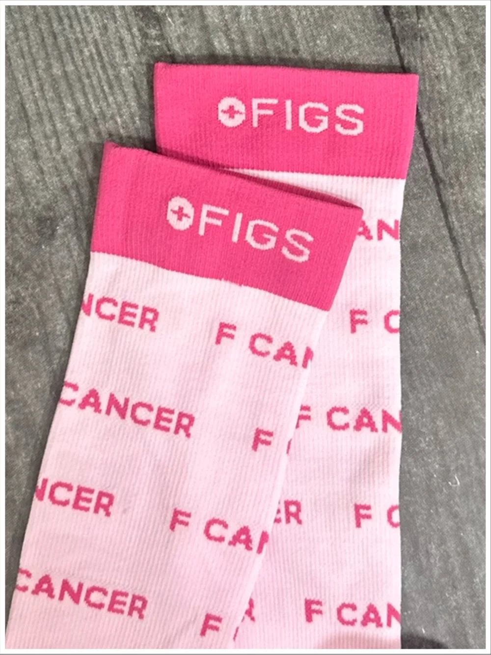 Figs socks pink